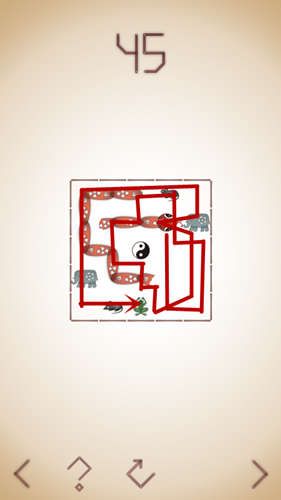 蛇它虫第45关如何通关?第45关通关流程图文分享