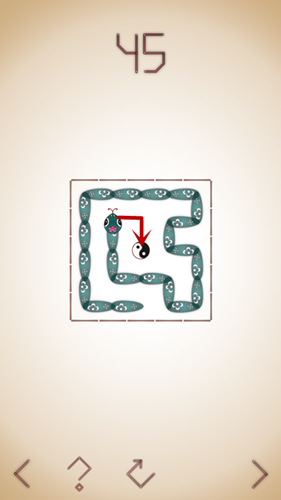 蛇它虫第45关如何通关?第45关通关流程图文分享