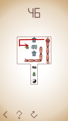 蛇它虫第46关如何通关?第46关通关流程图文分享