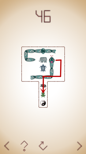 蛇它虫第46关如何通关?第46关通关流程图文分享