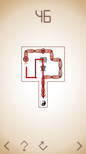 蛇它虫第46关如何通关?第46关通关流程图文分享