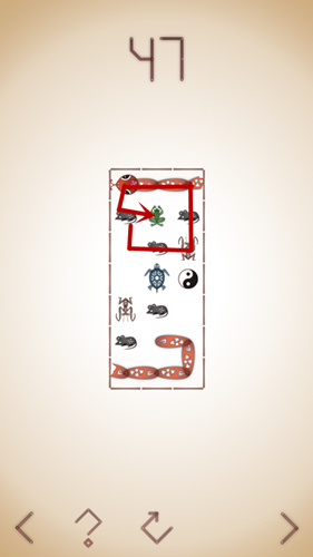 蛇它虫第47关如何通关?第47关通关流程图文分享