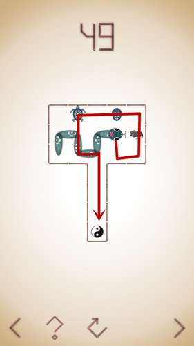 蛇它虫第49关如何通关?第49关通关流程图文分享