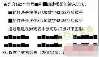 电脑特殊符号怎样用键盘打出来？打出各种个性特殊符号方法介绍