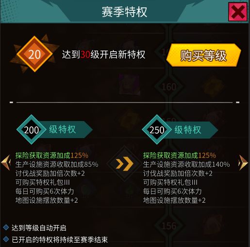 斩兽之刃手游赛季有什么特权？赛季特权福利一览