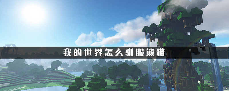 我的世界熊猫能否驯服？熊猫驯服方法分享