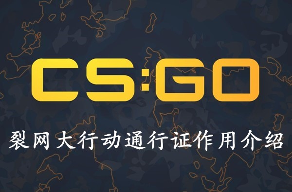 CSGO裂网大行动通行证有什么用？裂网大行动通行证作用介绍