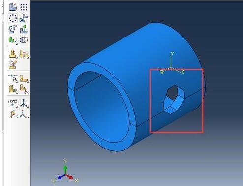 Abaqus怎样给曲面上面打孔？在曲面上面打孔方法介绍