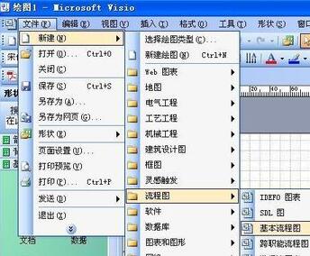 visio2003怎样绘制跨职能流程图？制作跨职能流程图教程分享