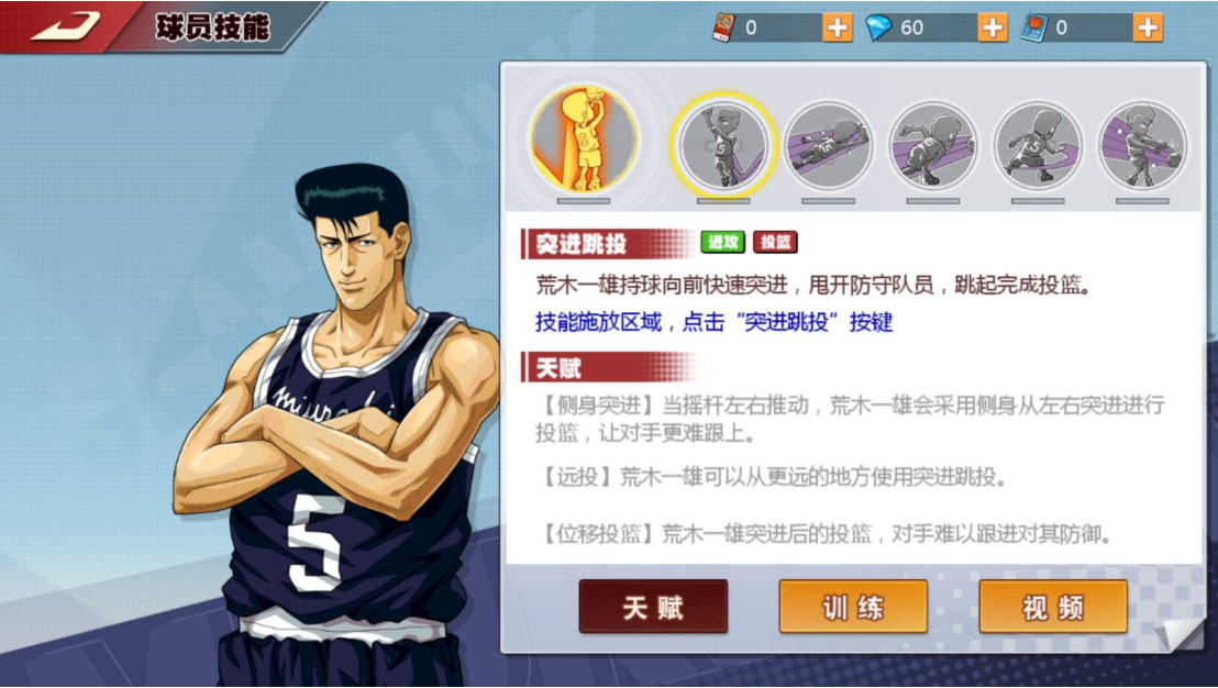 灌篮高手手游荒木一雄好用吗？荒木一雄属性及效果介绍