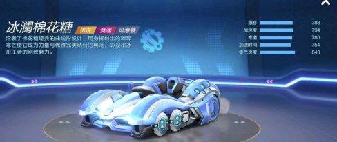 跑跑卡丁车冰澜棉花糖属性是什么？冰澜棉花糖属性解析介绍