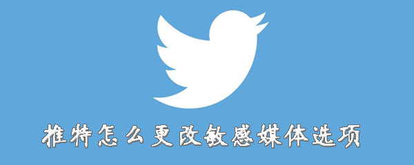 推特怎样设置敏感媒体？更改敏感媒体选项方法一览