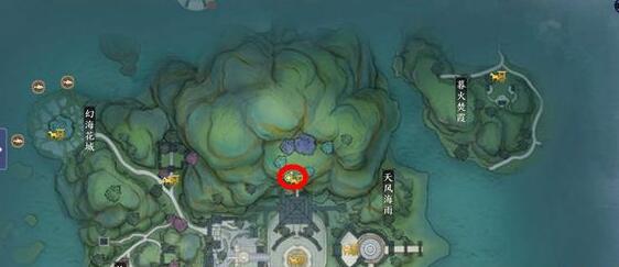 天涯明月刀移花拍照位置在什么地方？