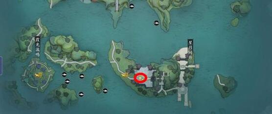 天涯明月刀移花拍照位置在什么地方？